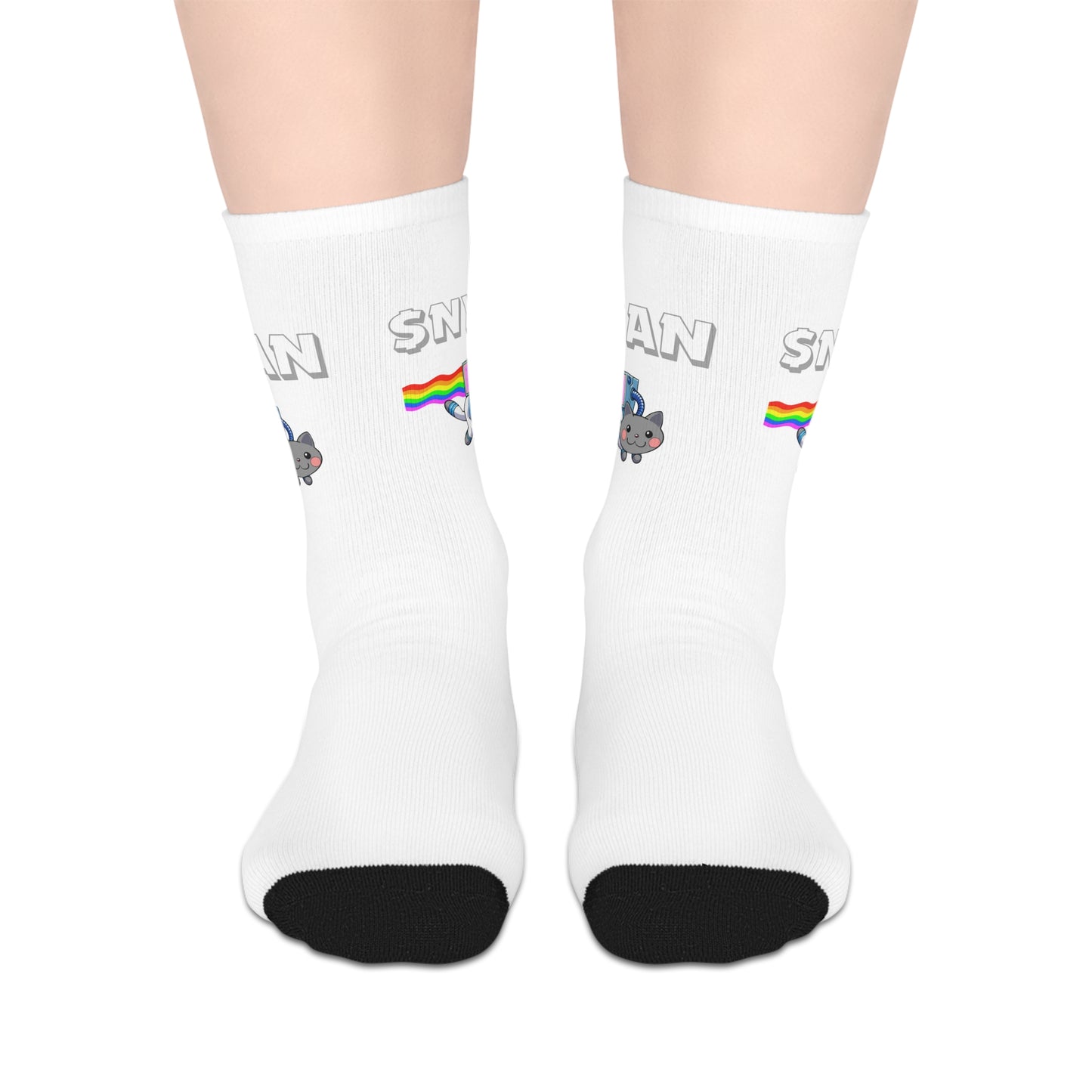 Mid-length $NYAN Socks